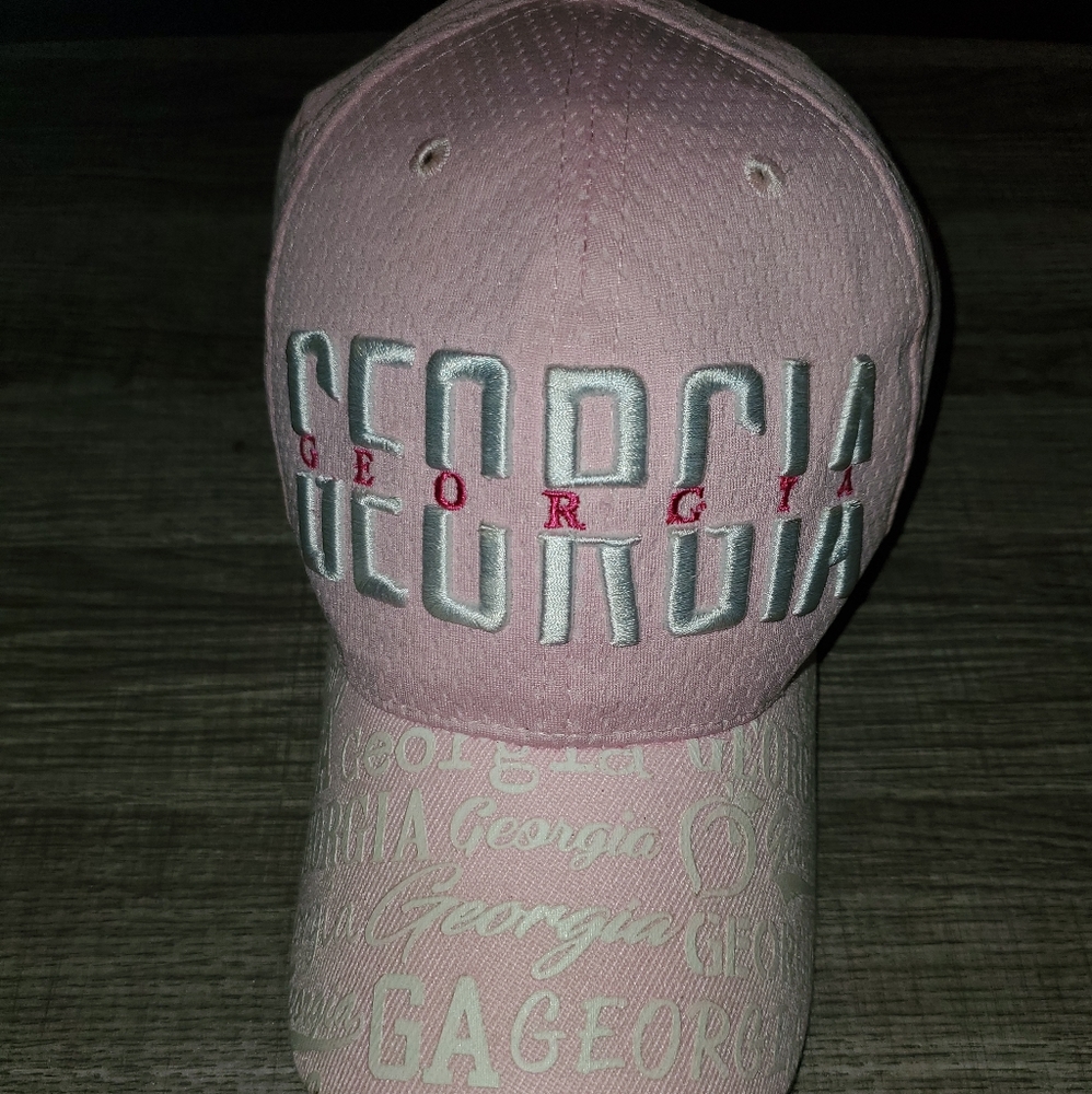Pink Georgia hat